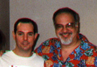 Van Plexico with George Perez