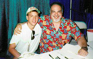 David Wright with George Perez